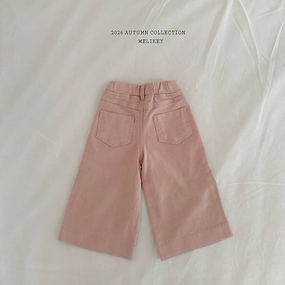 [PRE-ORDER] Cotton Wide Pants