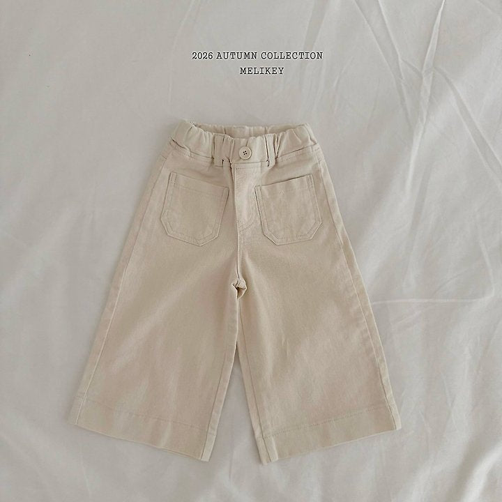 [PRE-ORDER] Cotton Wide Pants