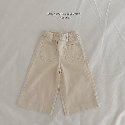 [PRE-ORDER] Cotton Wide Pants