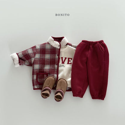 [PRE-ORDER] Check Binding Sherpa Jacket