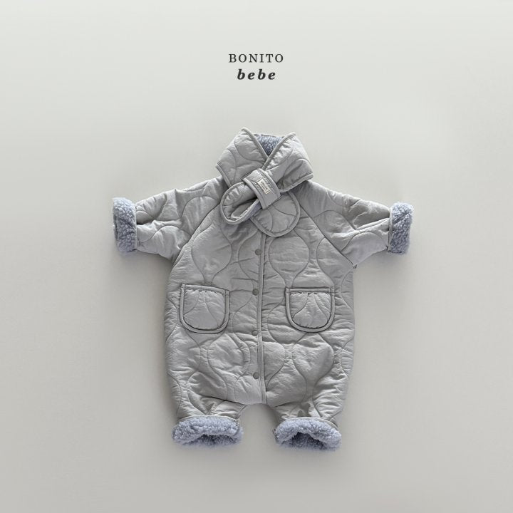 [PRE-ORDER] Quilted Muffler + Body Suit Set