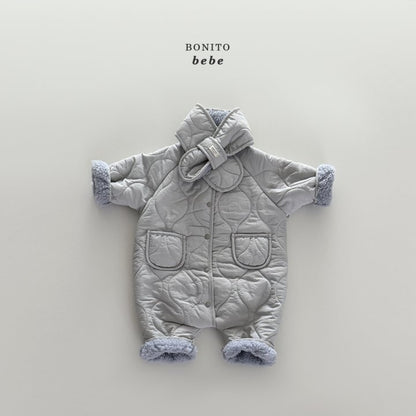 [PRE-ORDER] Quilted Muffler + Body Suit Set