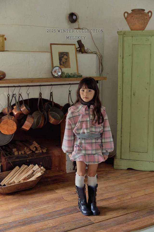 [PRE-ORDER] Wool Check Sailor Jacket