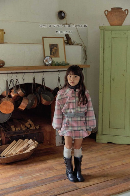 [PRE-ORDER] Wool Check Sailor Jacket