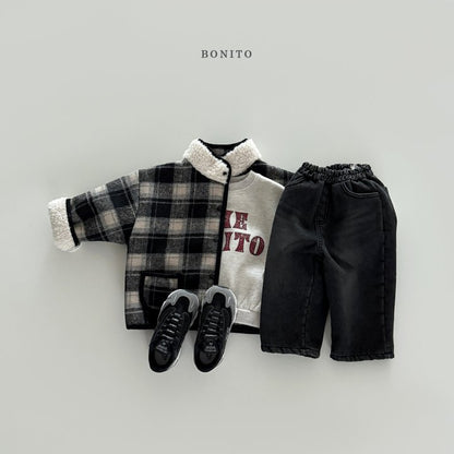 [PRE-ORDER] Check Binding Sherpa Jacket