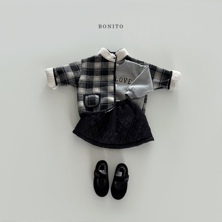 [PRE-ORDER] Check Binding Sherpa Jacket