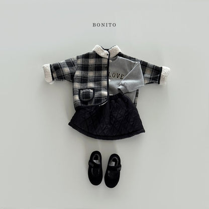 [PRE-ORDER] Check Binding Sherpa Jacket