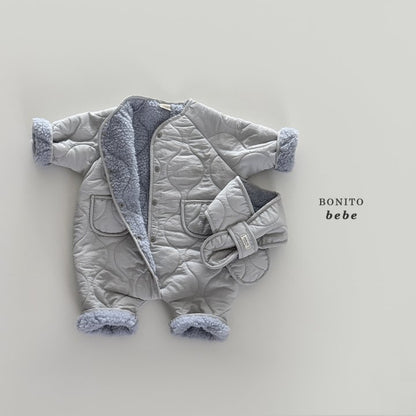 [PRE-ORDER] Quilted Muffler + Body Suit Set