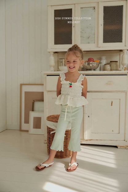 [PRE-ORDER] Cherry Smocking Blouse
