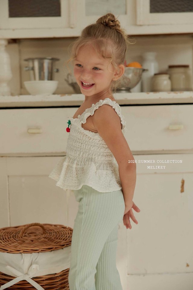 [PRE-ORDER] Cherry Smocking Blouse