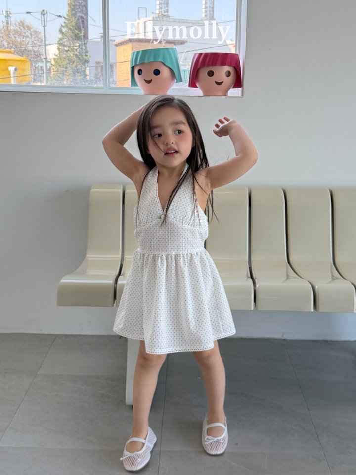 [PRE-ORDER] Dot Halter Dress