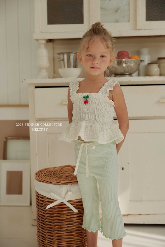 [PRE-ORDER] Cherry Smocking Blouse