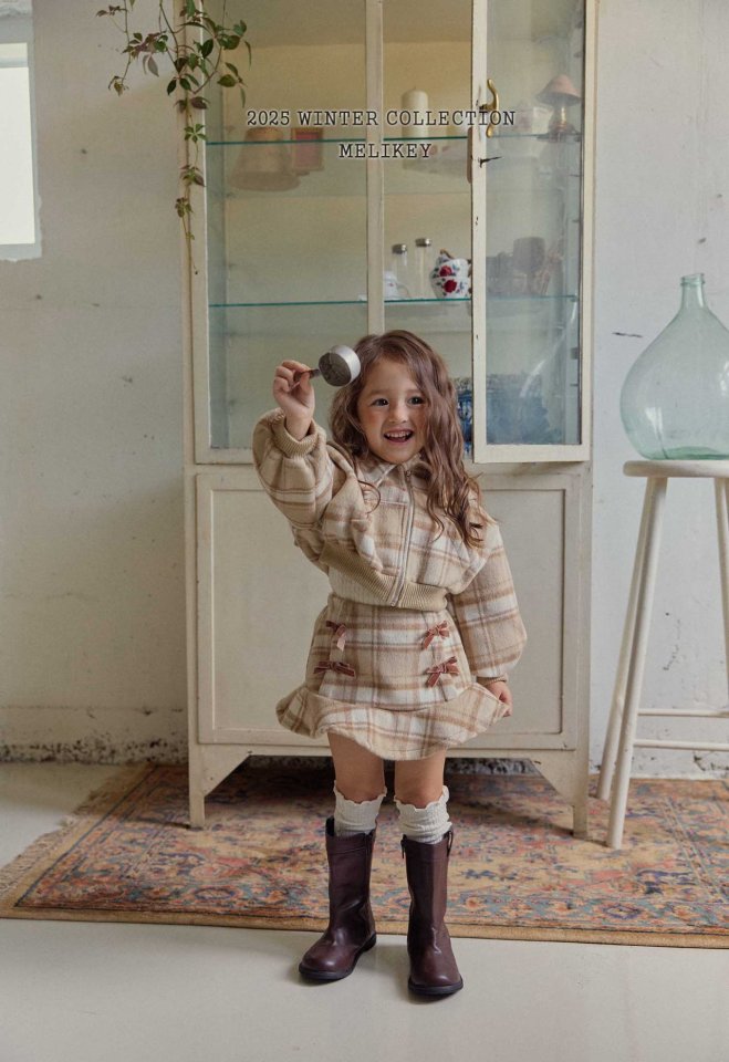 [PRE-ORDER] Wool Check Sailor Jacket