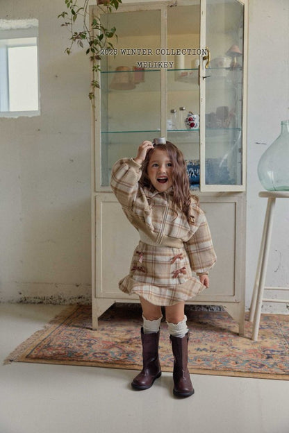 [PRE-ORDER] Wool Check Sailor Jacket