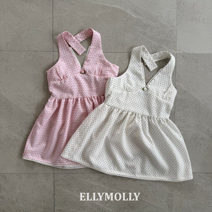 [PRE-ORDER] Dot Halter Dress