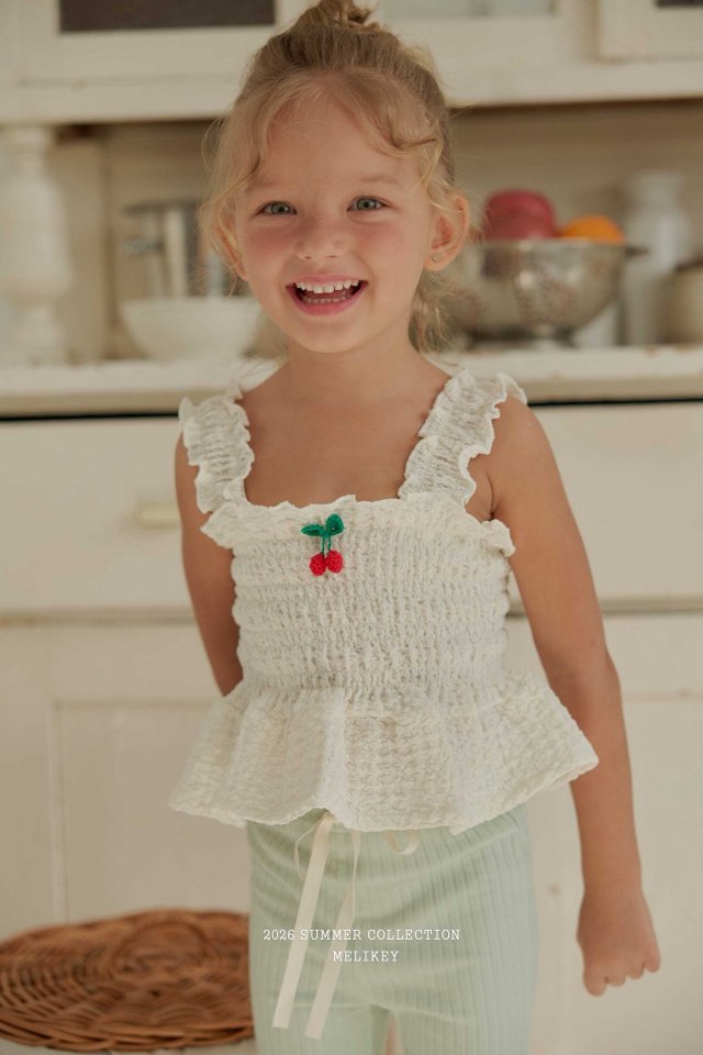 [PRE-ORDER] Cherry Smocking Blouse