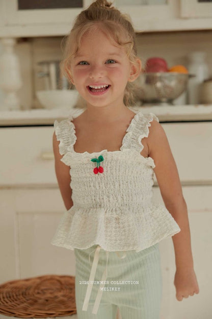 [PRE-ORDER] Cherry Smocking Blouse