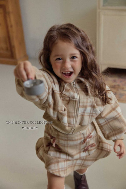 [PRE-ORDER] Wool Check Sailor Jacket