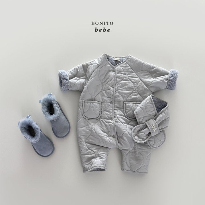 [PRE-ORDER] Quilted Muffler + Body Suit Set