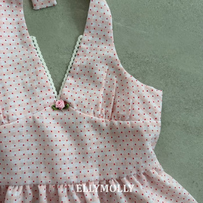 [PRE-ORDER] Dot Halter Dress