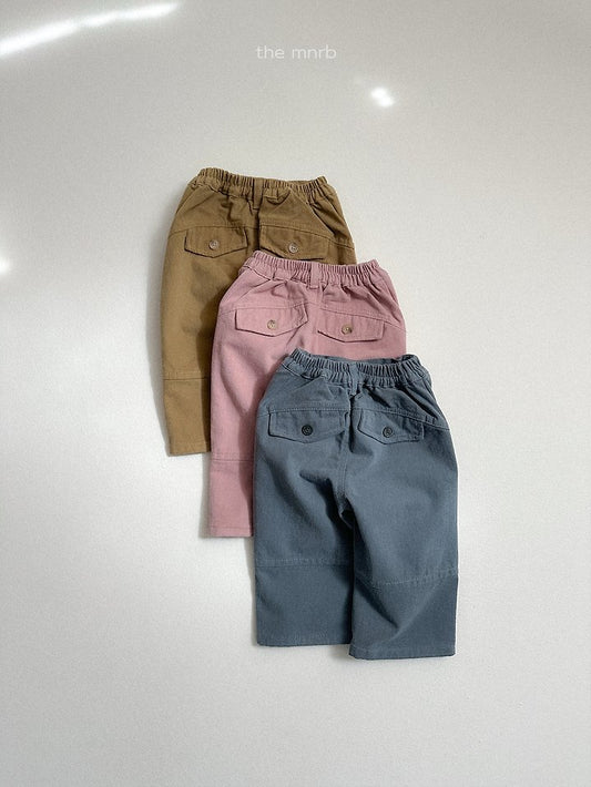 [PRE-ORDER] Button Peach Pants
