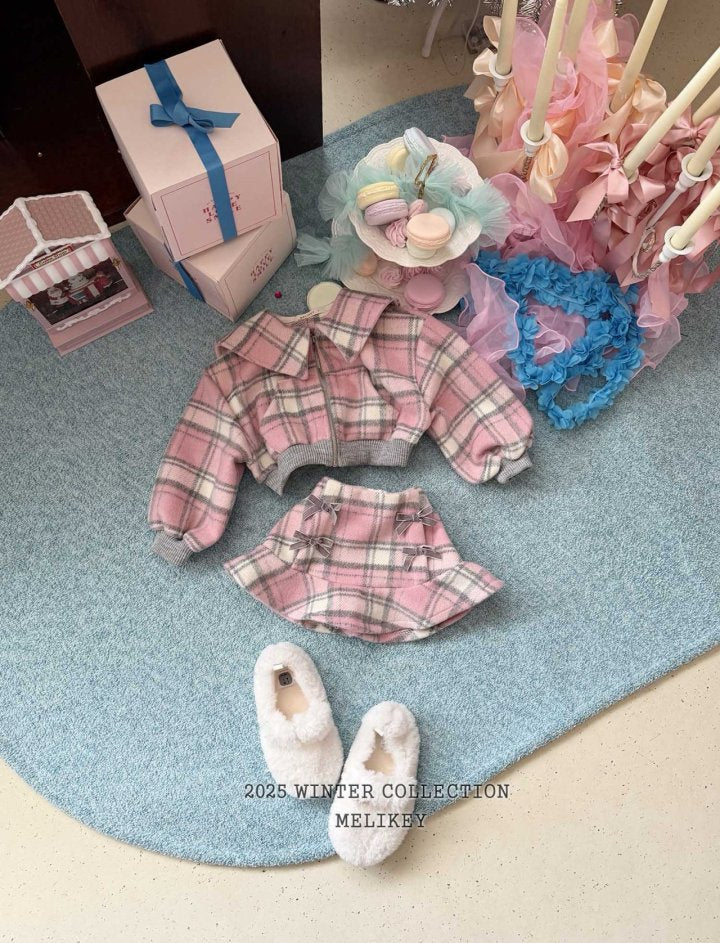 [PRE-ORDER] Wool Check Sailor Jacket