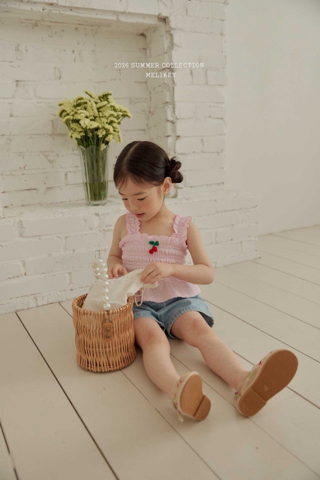 [PRE-ORDER] Cherry Smocking Blouse