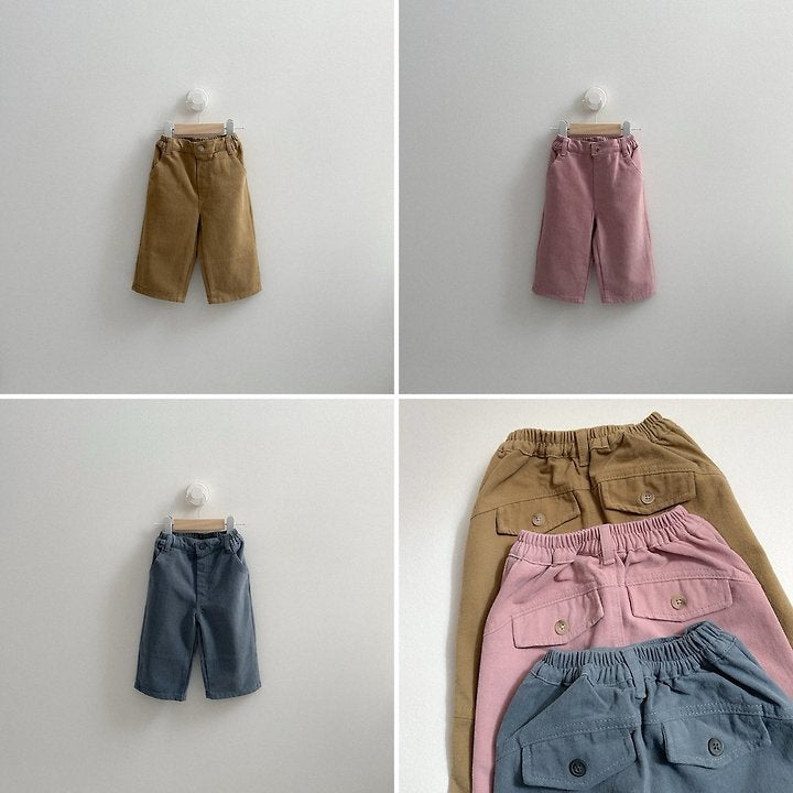 [PRE-ORDER] Button Peach Pants