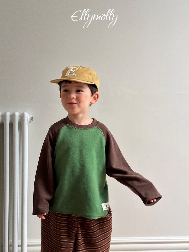 [PRE-ORDER] Raon Color Block Raglan T-Shirts