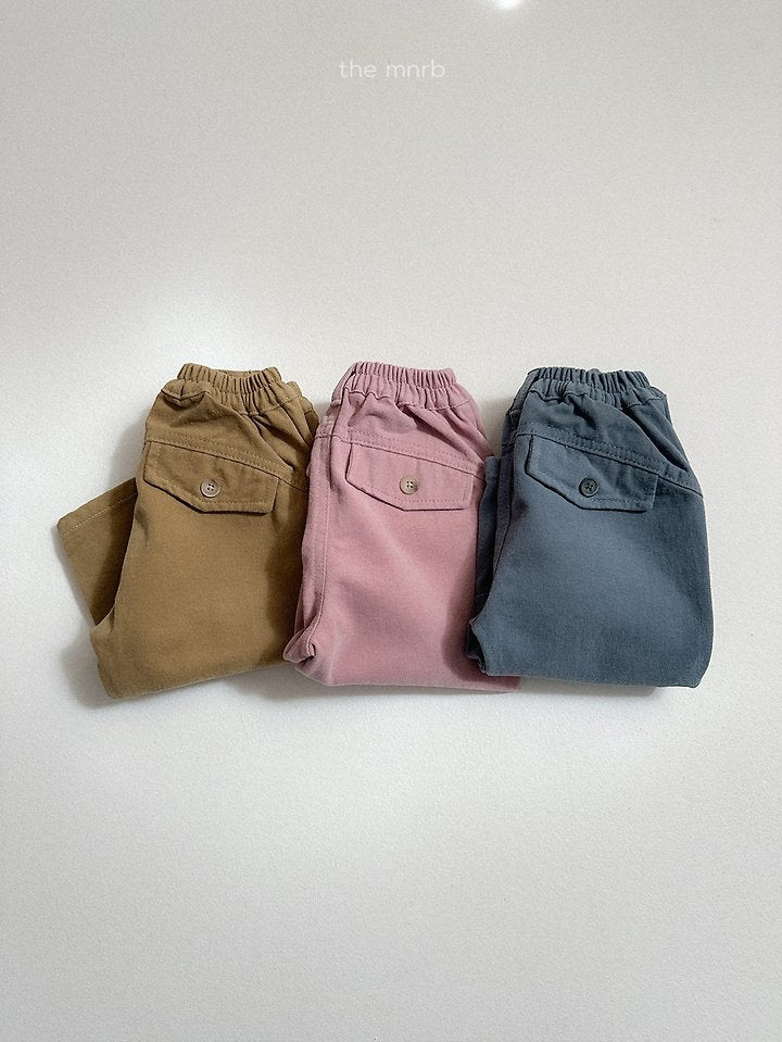 [PRE-ORDER] Button Peach Pants