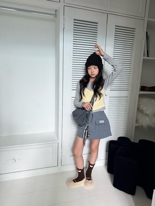 [PRE-ORDER] Bustier Layered T-Shirts