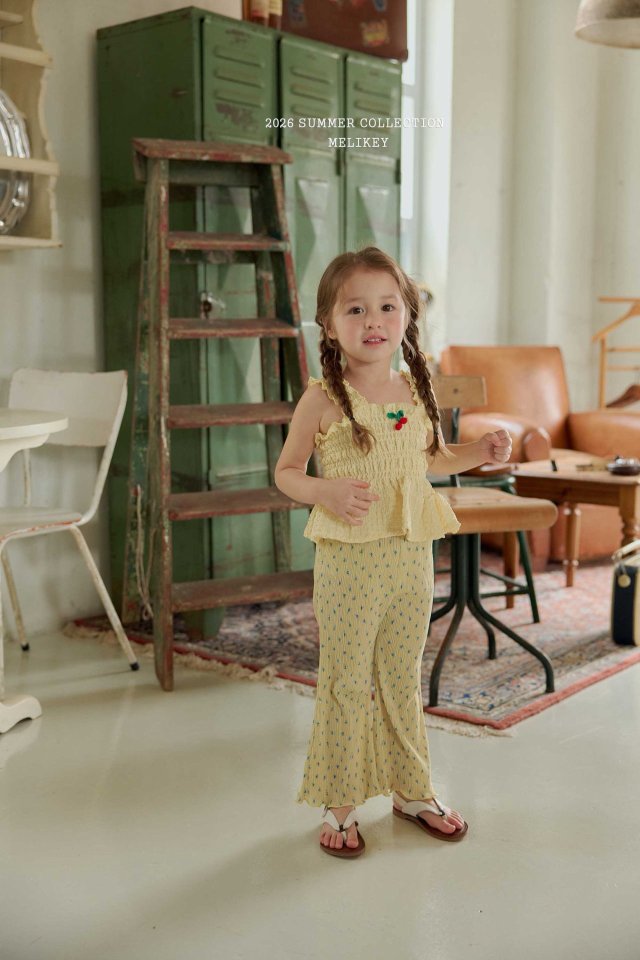 [PRE-ORDER] Cherry Smocking Blouse