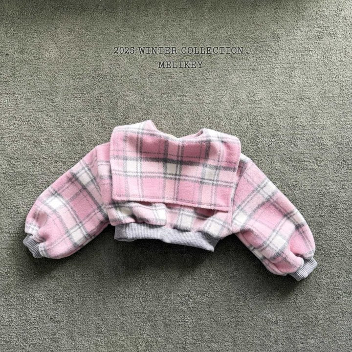 [PRE-ORDER] Wool Check Sailor Jacket