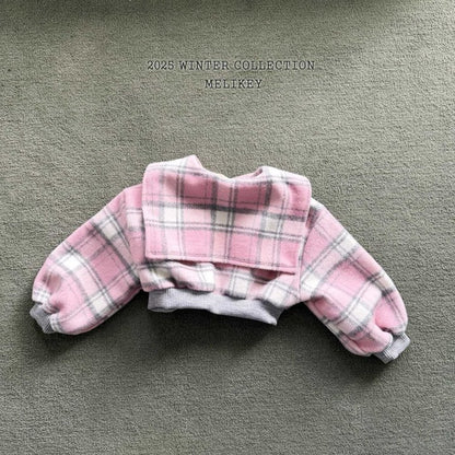 [PRE-ORDER] Wool Check Sailor Jacket