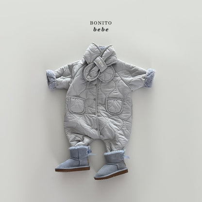 [PRE-ORDER] Quilted Muffler + Body Suit Set