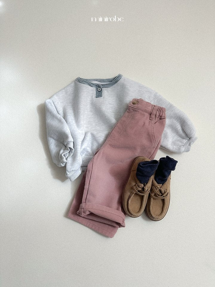 [PRE-ORDER] Button Peach Pants