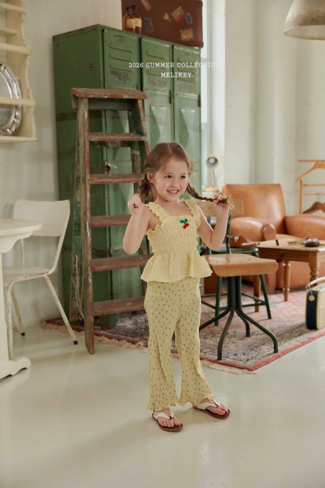 [PRE-ORDER] Cherry Smocking Blouse
