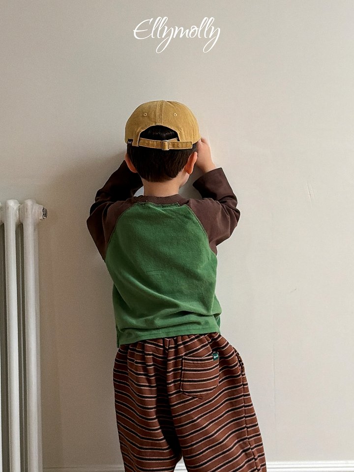[PRE-ORDER] Raon Color Block Raglan T-Shirts
