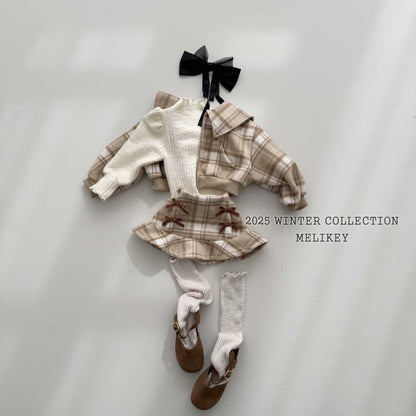 [PRE-ORDER] Wool Check Sailor Jacket