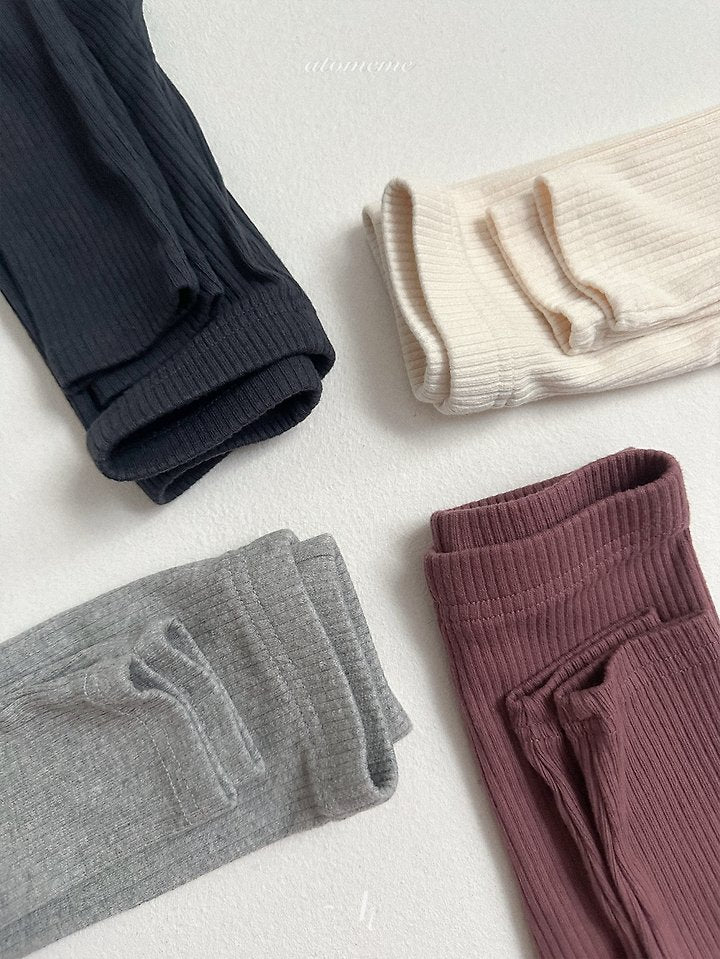 [PRE-ORDER] Milky Ribbed Leggings