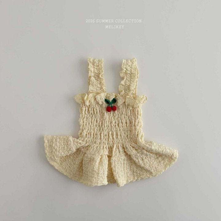 [PRE-ORDER] Cherry Smocking Blouse