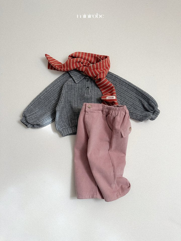 [PRE-ORDER] Button Peach Pants