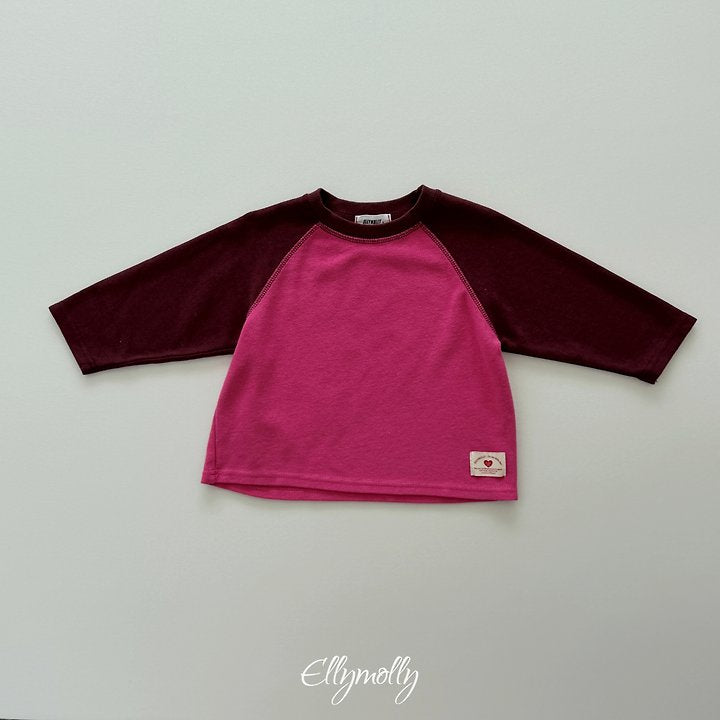 [PRE-ORDER] Raon Color Block Raglan T-Shirts