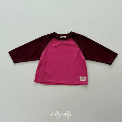[PRE-ORDER] Raon Color Block Raglan T-Shirts