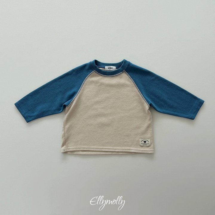 [PRE-ORDER] Raon Color Block Raglan T-Shirts