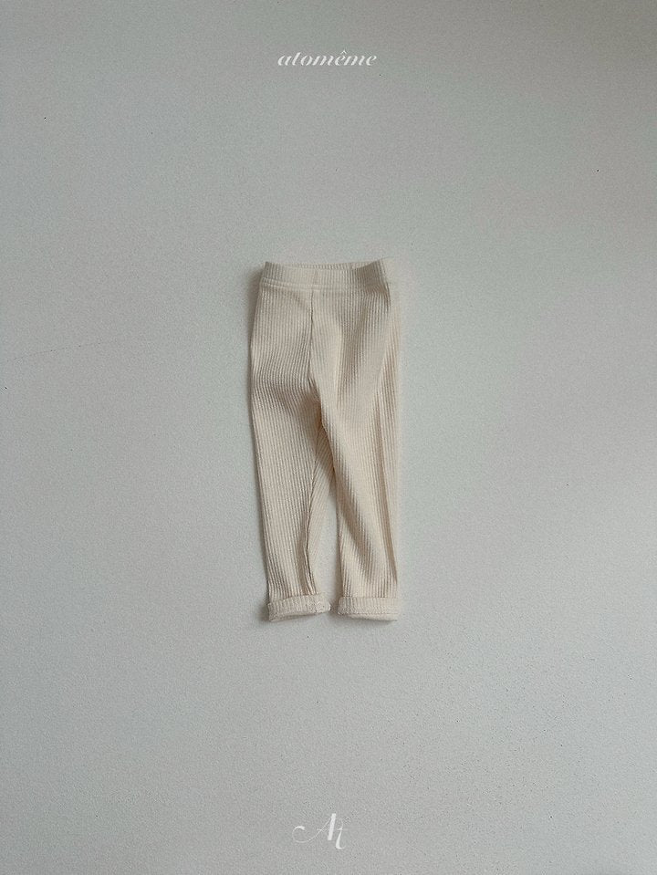 [PRE-ORDER] Milky Ribbed Leggings