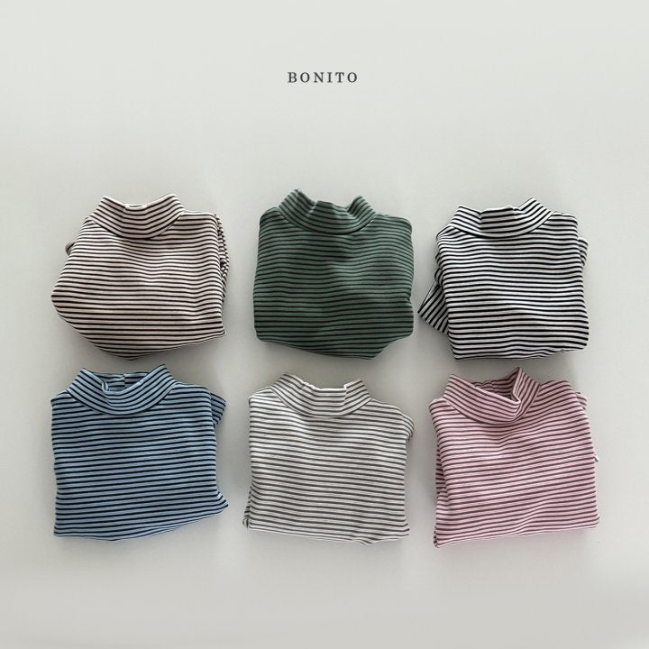[PRE-ORDER] Stripe Turtleneck T-Shirts