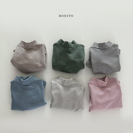 [PRE-ORDER] Stripe Turtleneck T-Shirts