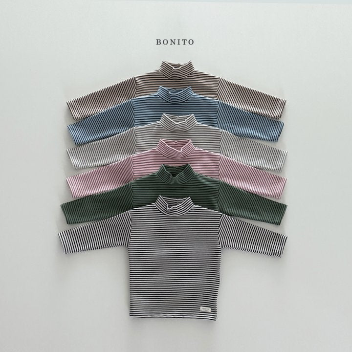 [PRE-ORDER] Stripe Turtleneck T-Shirts