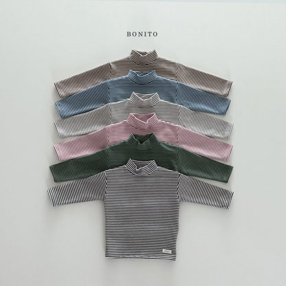 [PRE-ORDER] Stripe Turtleneck T-Shirts